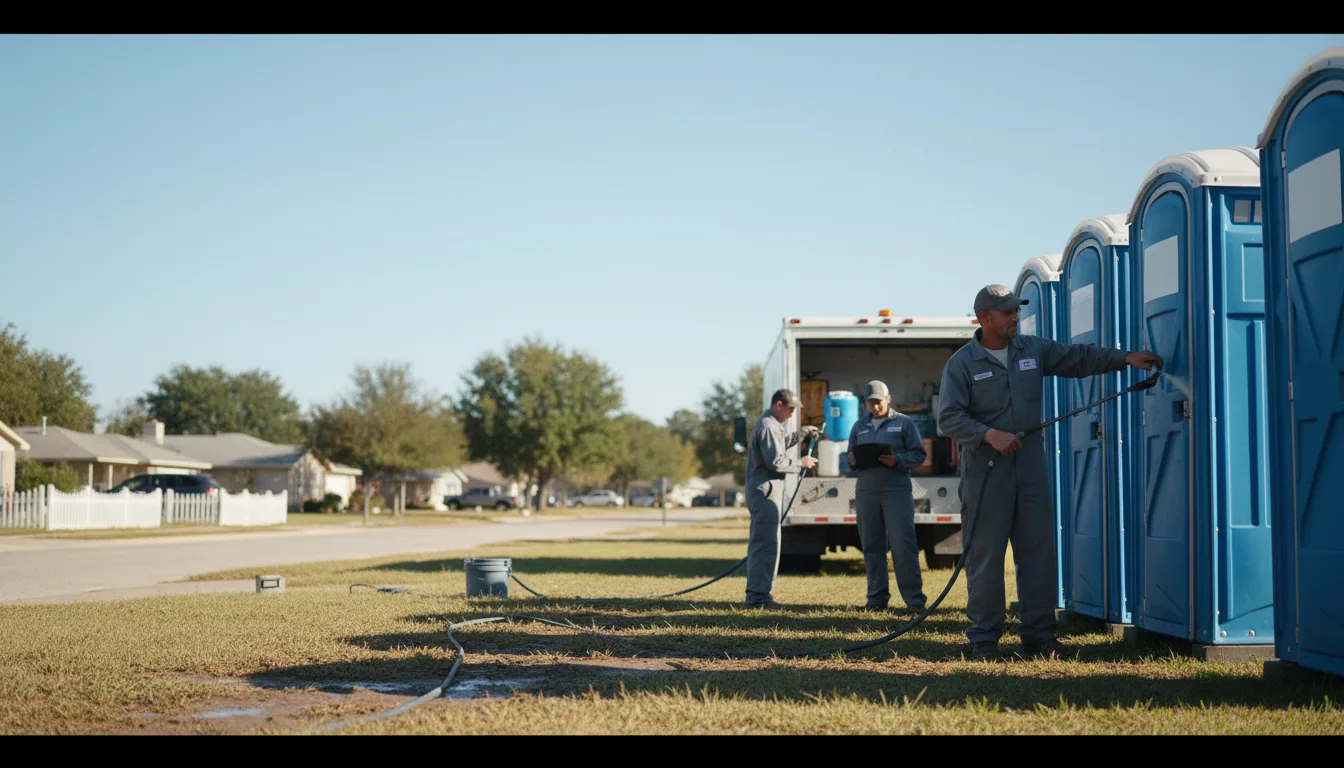 Long-Term Portable Toilet Rental in Heth, AR near me